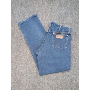 Vtg Wrangler‎ Jeans Mens 34x31 Denim Regular Fit Classic Western Cowboy 13MWZ